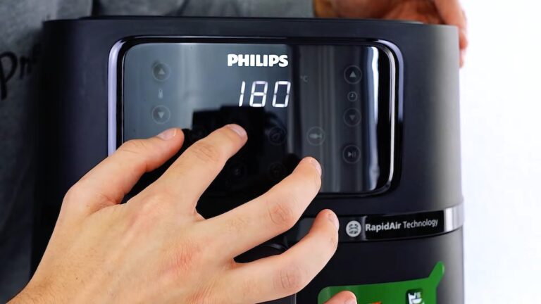 philips airfryer xxl 5000 bedienung