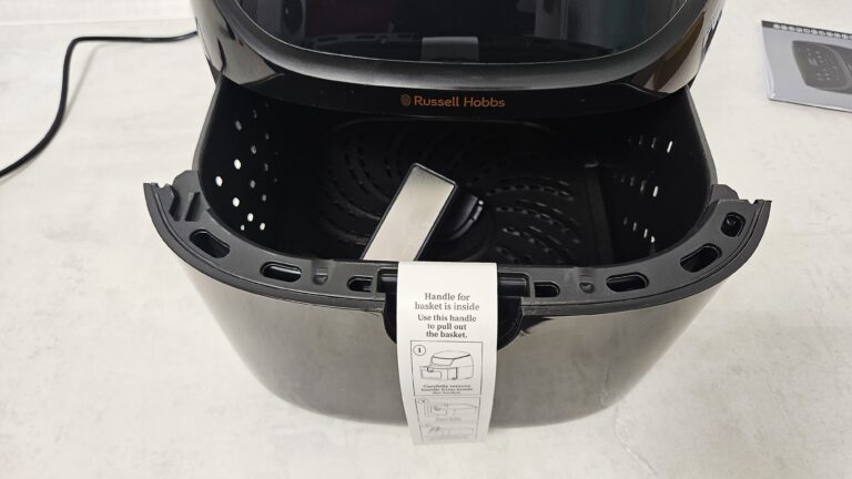 russel hobbs airfryer aufbau